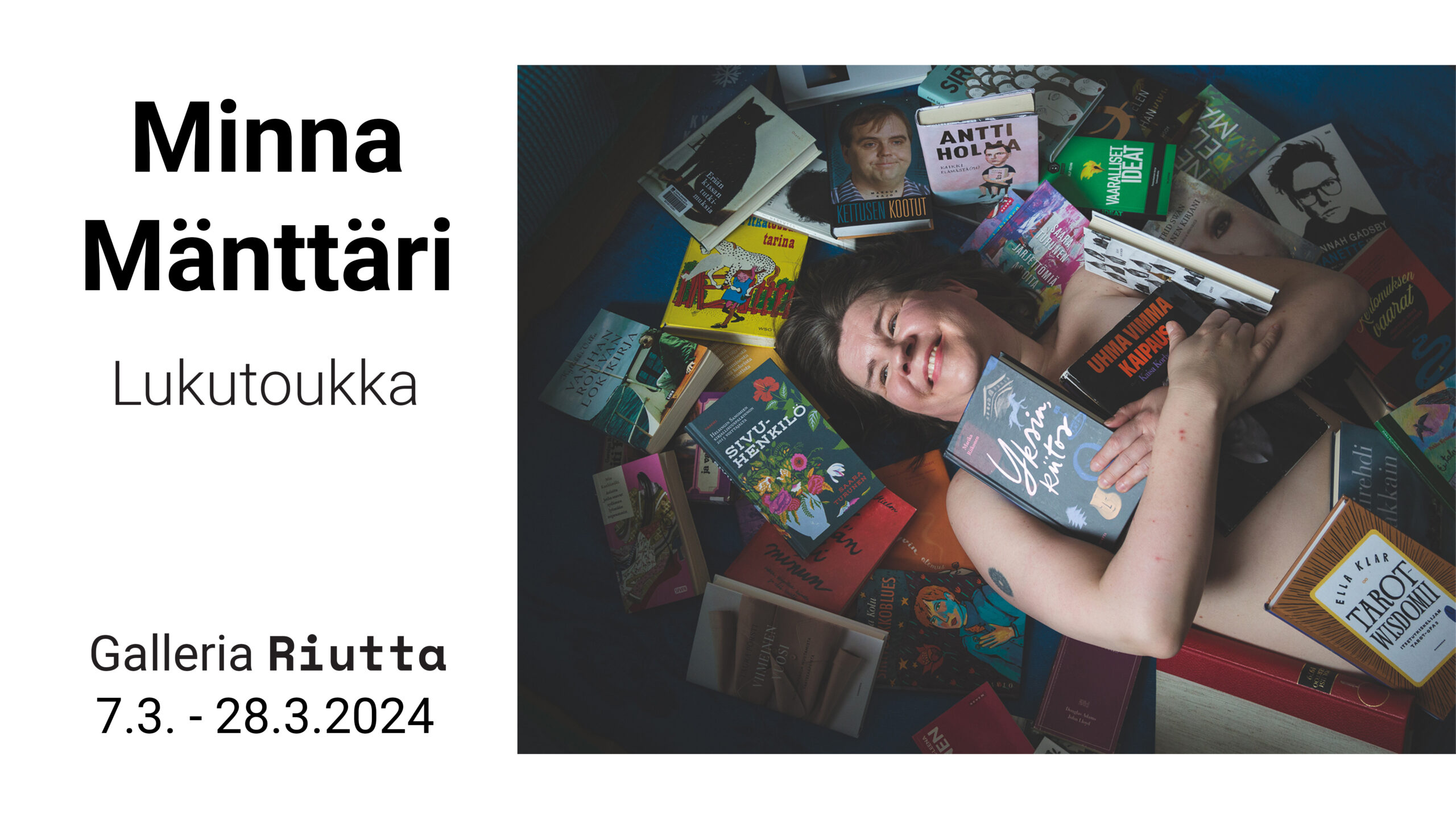 RIUTTA – Minna Mänttäri — Lukutoukka 7.3.–30.3.2024