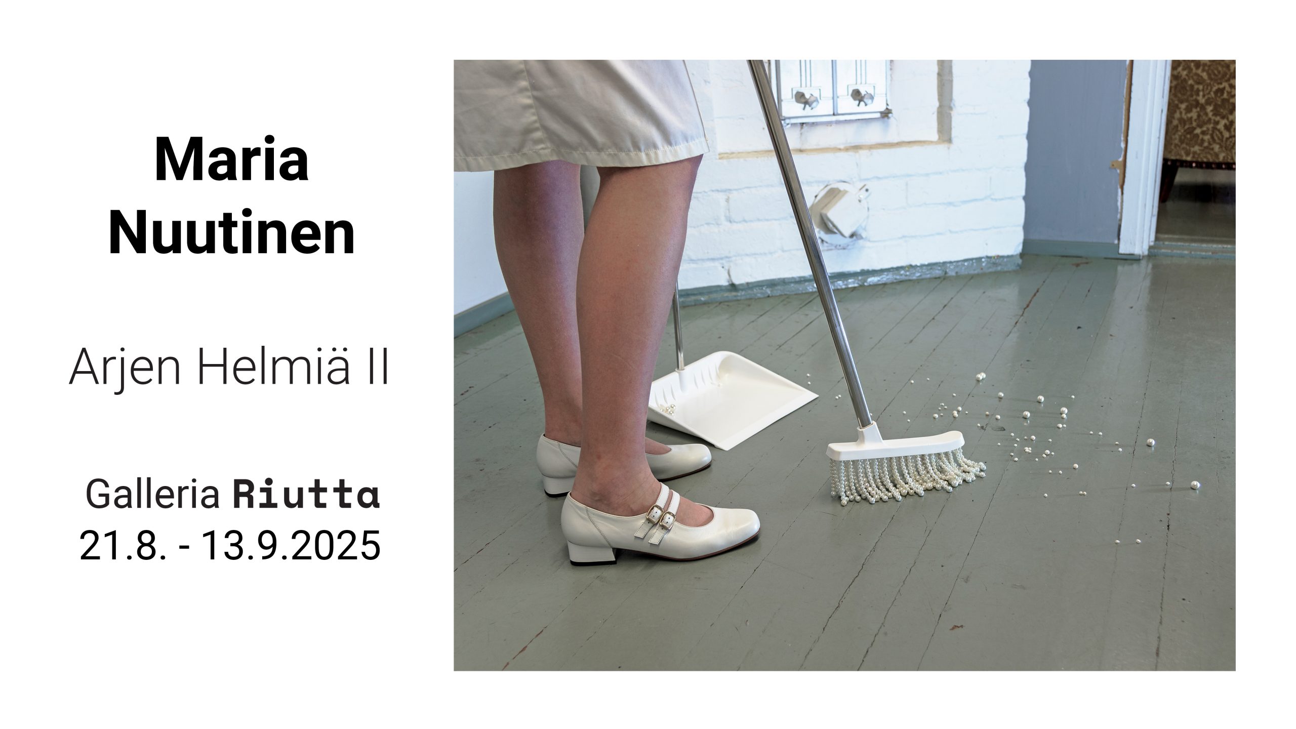RIUTTA – Maria Nuutinen — Arjen Helmiä II — 21.8.-13.9.2025