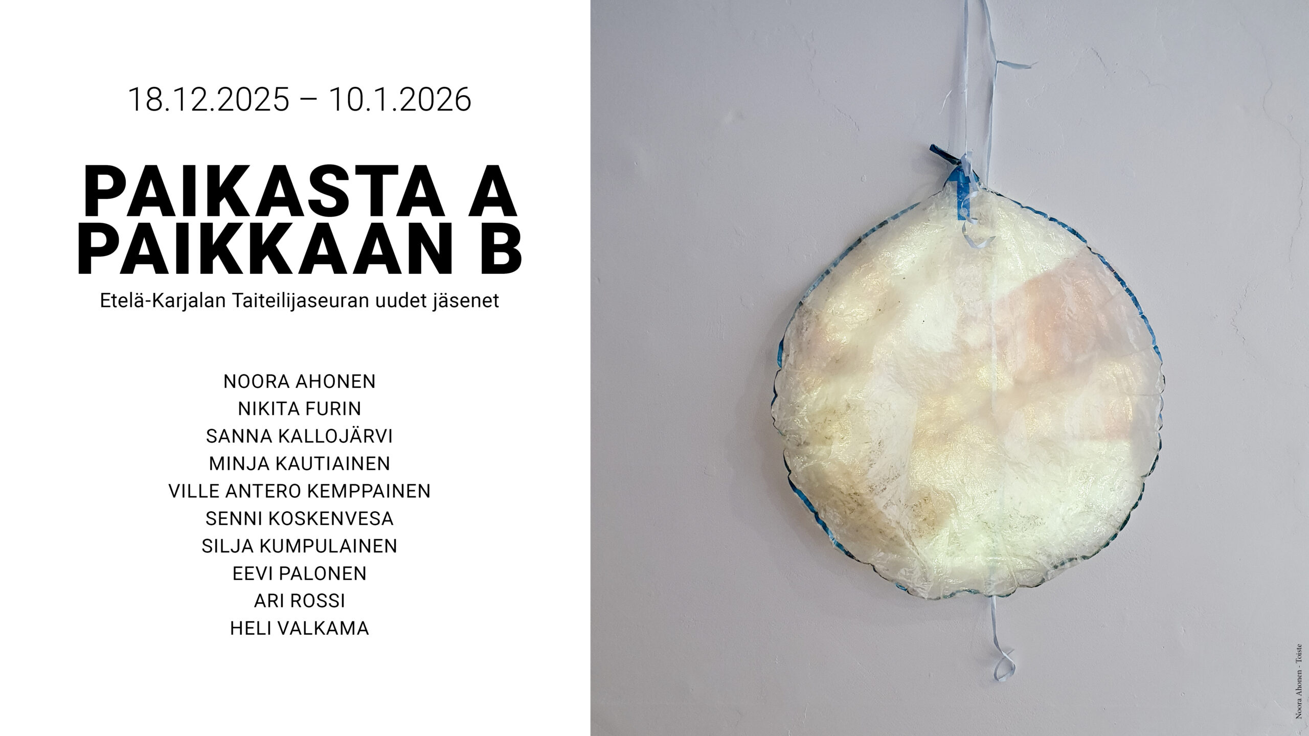 ROIKKA & RIUTTA – EKTS Uudet jäsenet — Paikasta A paikkaan B — 18.12.2025-10.1.2026